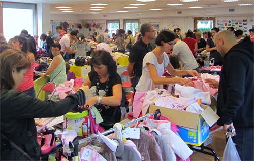 Activité assistante maternelle braderie chantepie